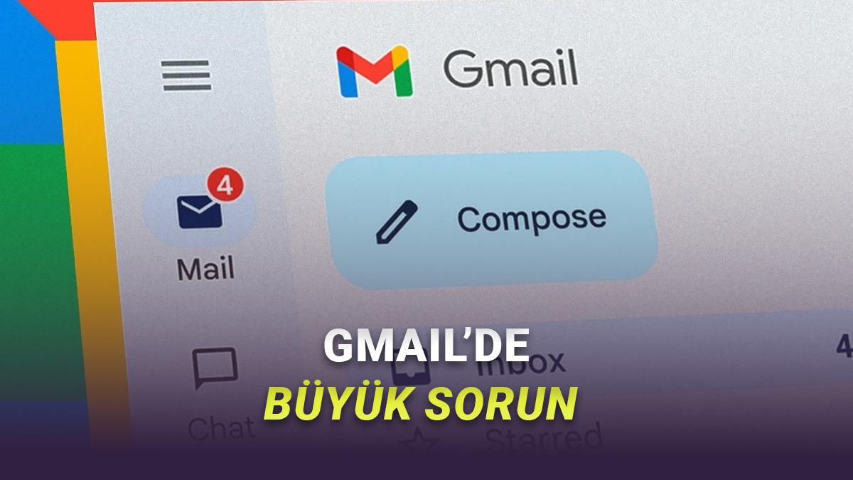 Gmail Kısa Süreliğine Bozuldu: En Önemli E-Postalar Bile "Spam" Klasörüne Gitti