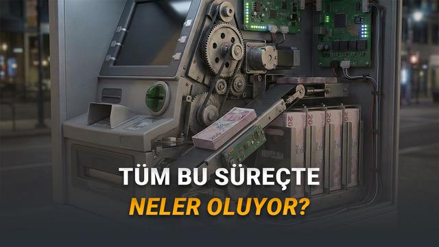 Bankamatikler Nasıl Çalışır? Kartı Soktuğumuzda Arkada Neler Oluyor?