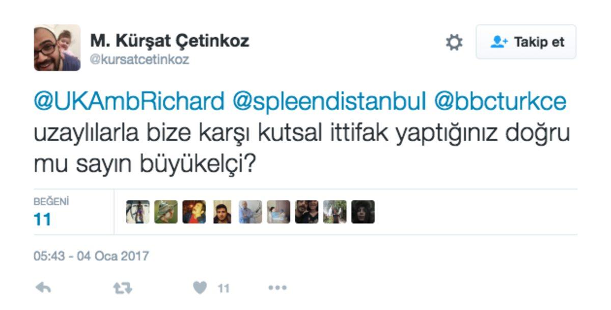 BBC Türkçe Twitter Paylaşımlarına Yapılan Eğlenceli Yorumlar