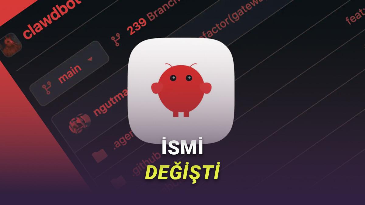 Son Günlerin En Çok Konuşulan Yapay Zekâsı Clawdbot'un İsmi Değişti: İşte Yeni İsmi