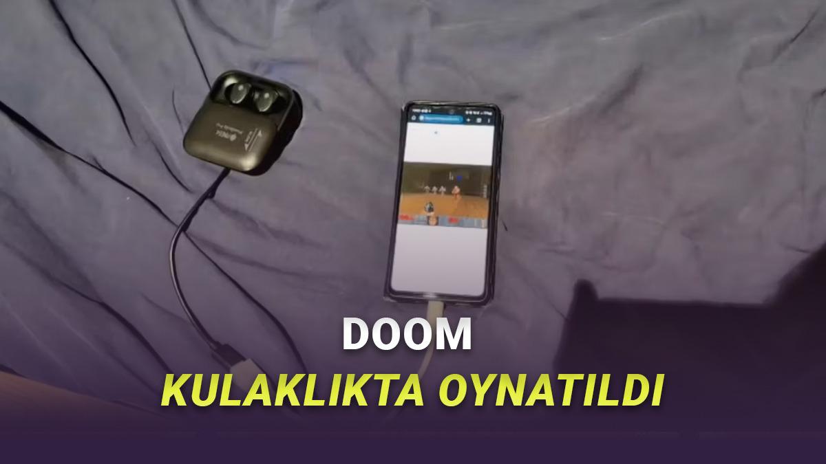 İyice Kafayı Yediler: DOOM, Şimdi de Kulaklıklarda Çalıştırıldı!