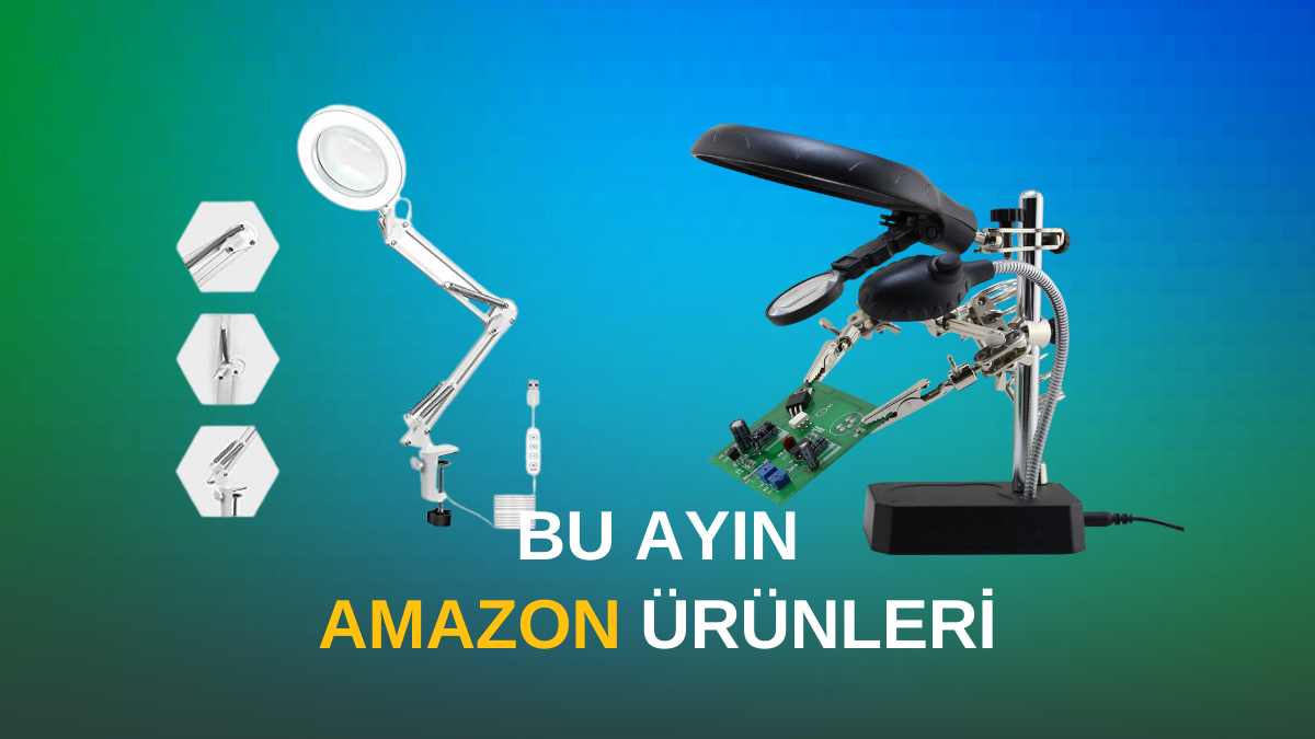 Ocak Ayında Amazon'dan Alıp Beğendiğimiz Ürünler