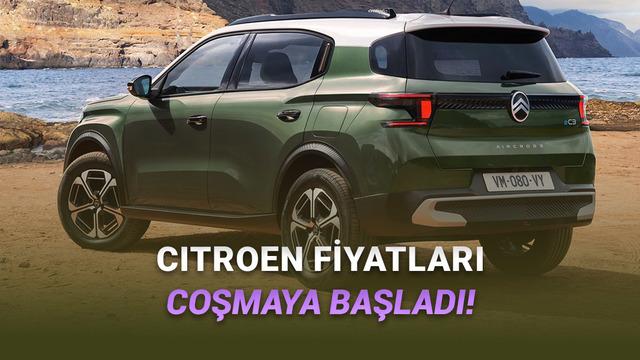 Citroen Fiyat Listeleri 2026: Tüm Modellere Zam!