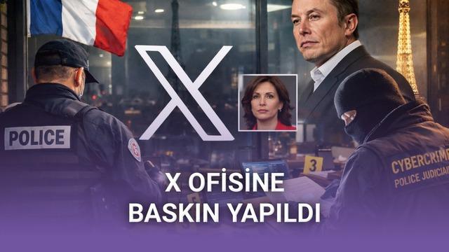 Fransa'da X Ofisine Baskın Yapıldı