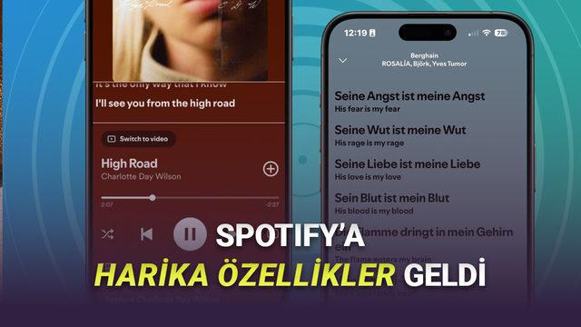 Spotify'a Harika 3 Yeni Özellik Geldi: Şarkı Sözlerini Çevirebileceksiniz!