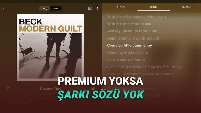 YouTube Music, Şarkı Sözleri Özelliğini Paralı Yapmaya Başladı!