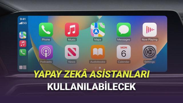 Yakında Apple CarPlay'de Gemini veya ChatGPT Gibi Sesli Asistanları Kullanabileceksiniz!