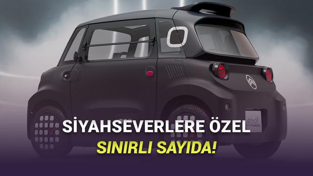 Citroen Ami'nin Özel Versiyonu Dark Side Türkiye'de: İşte Fiyatı!