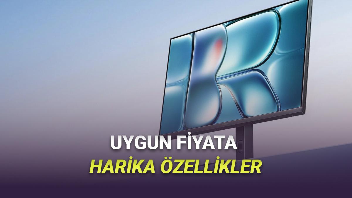 Xiaomi, Aşırı Uygun Fiyata 120 Hz Yenileme Hızı ve QHD Çözünürlük Sunan Monitör Tanıttı 