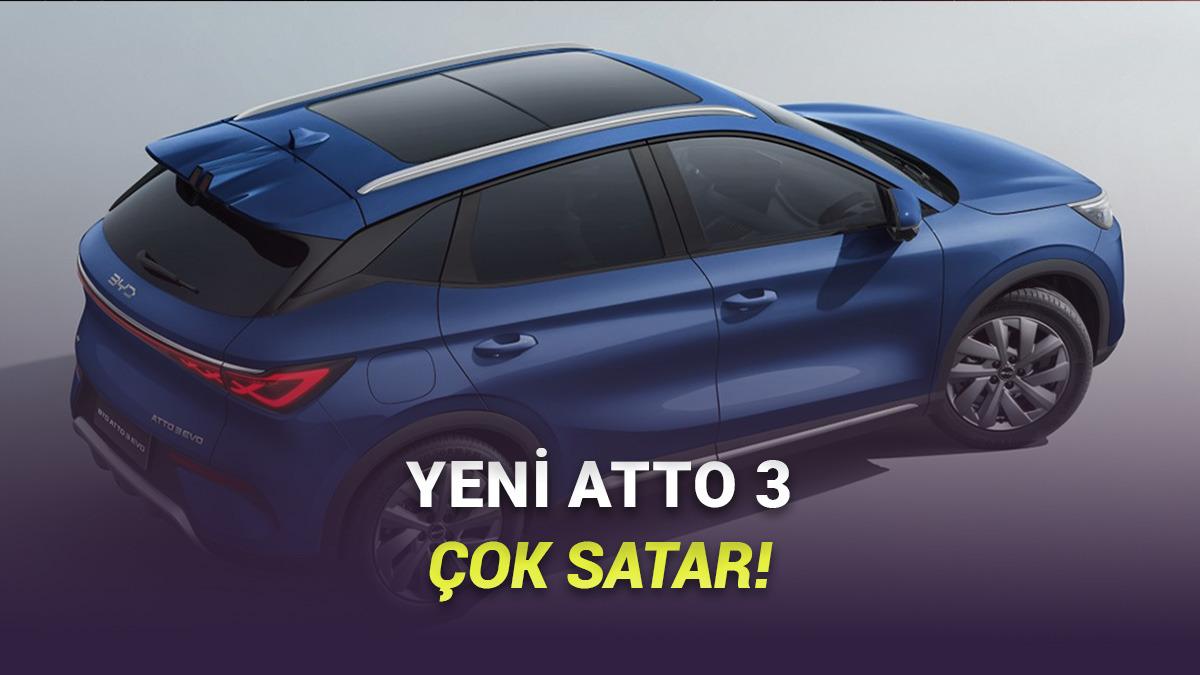 BYD ATTO 3 EVO Tanıtıldı: Daha Sportif, Daha Güçlü!