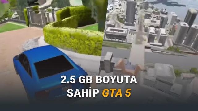 Bedeli Çok Ağır Olmuş: 119 GB'lık GTA 5'in Boyutu 2.5 GB'a Düşürüldü