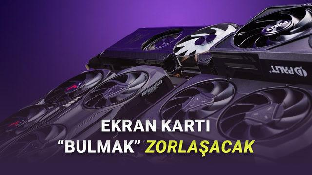 Yakın Gelecekte Ekran Kartı Bulmakta da Zorlanacağız! Yapay Zekâ Ekran Kartı Pazarını da Ele Geçirdi... 