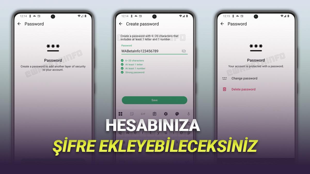 WhatsApp, Hesabınızı Daha Güvenli Hâle Getirecek: Yakında Şifre de Ekleyebileceksiniz!
