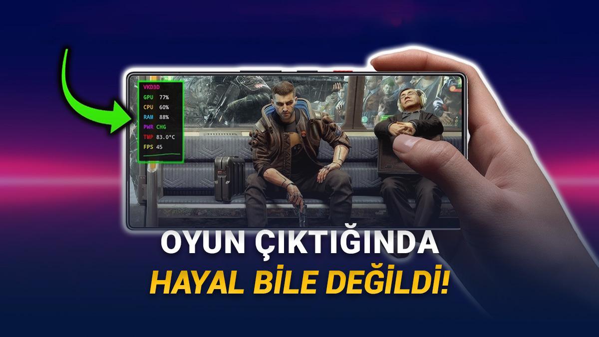 Cyberpunk 2077, Türkiye'de iPhone'dan Ucuza Satılan Bir Telefonda Çalıştırıldı! [Video]