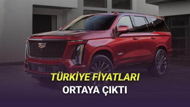 Türkiye'de Yeniden Satışa Sunulacak Chevrolet, Cadillac ve GMC Otomobillerin Fiyatları Ortaya Çıktı (Dikkat Kalbinizi Ağrıtabilir)