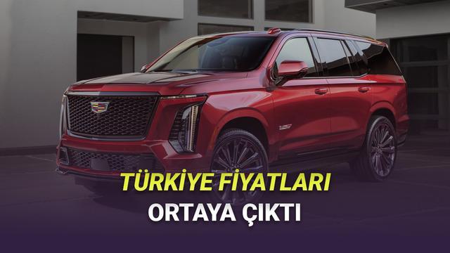 Türkiye'de Yeniden Satışa Sunulacak Chevrolet, Cadillac ve GMC Otomobillerin Fiyatları Ortaya Çıktı (Dikkat Kalbinizi Ağrıtabilir)