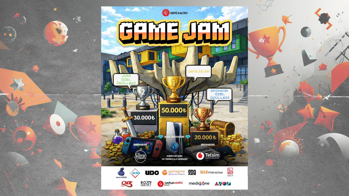 ODTÜ KALTEV GAME JAM 2026: KKTC Oyun Ekosistemi Uluslararası Sahneye Taşınıyor