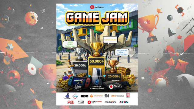 ODTÜ KALTEV GAME JAM 2026: KKTC Oyun Ekosistemi Uluslararası Sahneye Taşınıyor