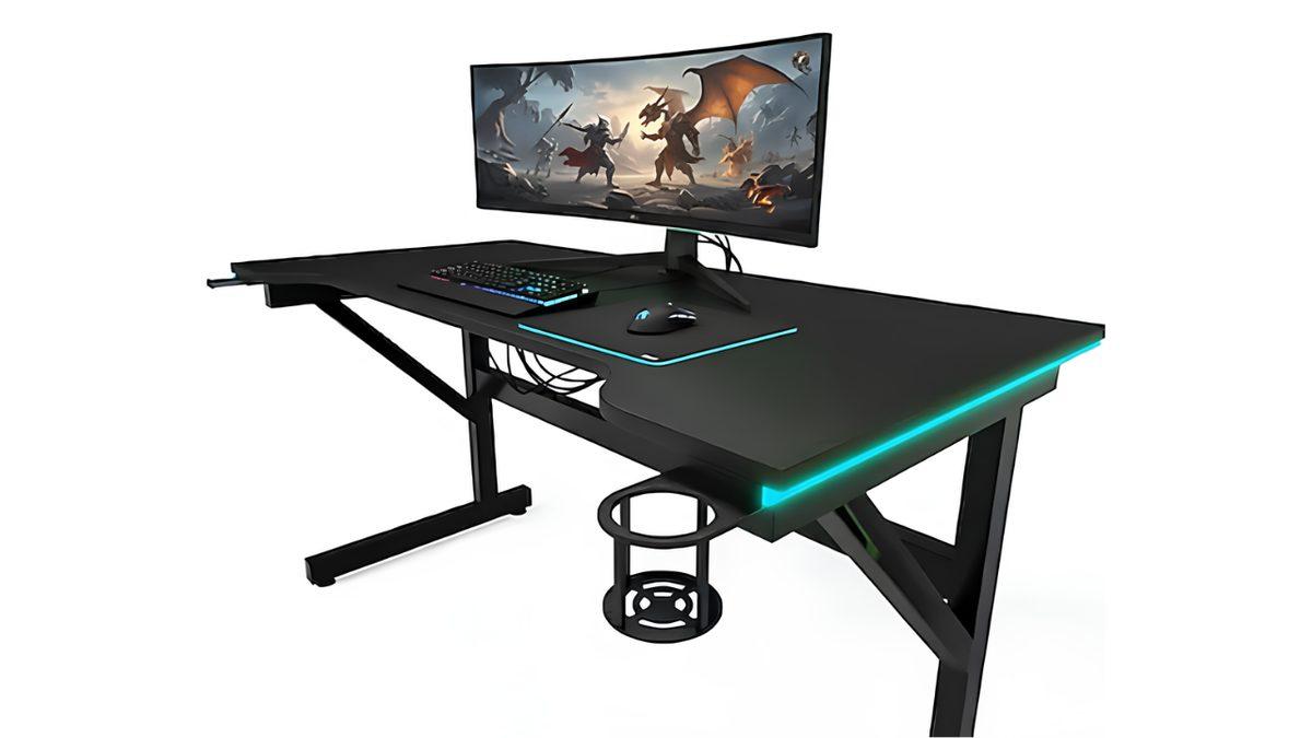 X My Table Led'li 115X65X76 Rgb'li Kumandalı Oyuncu Masası