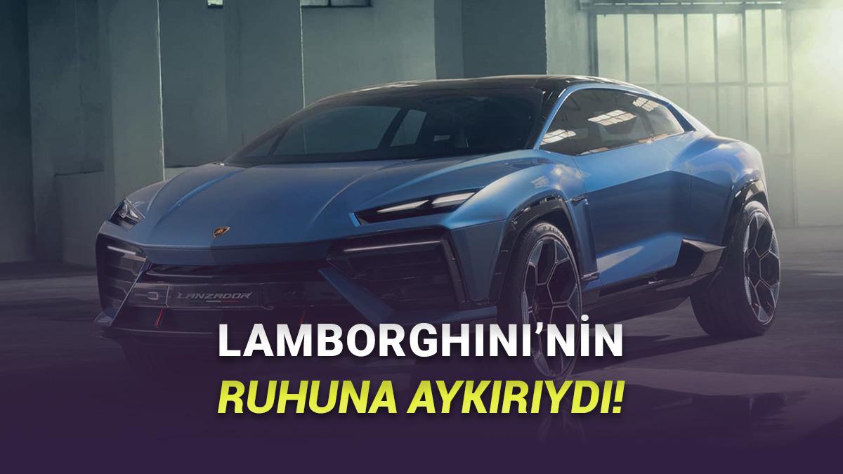 Lamborghini, Elektrikli Otomobil Modeli Lanzador'u İptal Etti: Fişli Hibrit Olarak Dönecek!