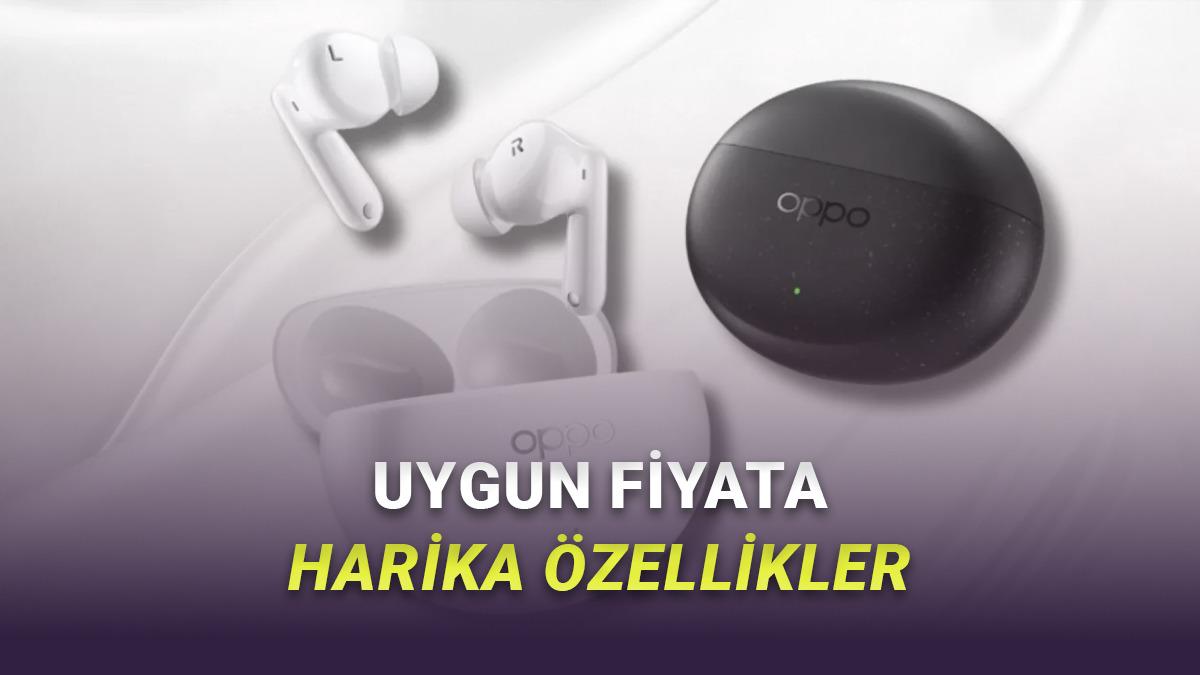 54 Saat Pil Ömrü, ANC Gibi Özellikleri Aşırı Ucuza Sunan OPPO Enco Air 5 Pro Kulaklıklar Tanıtıldı