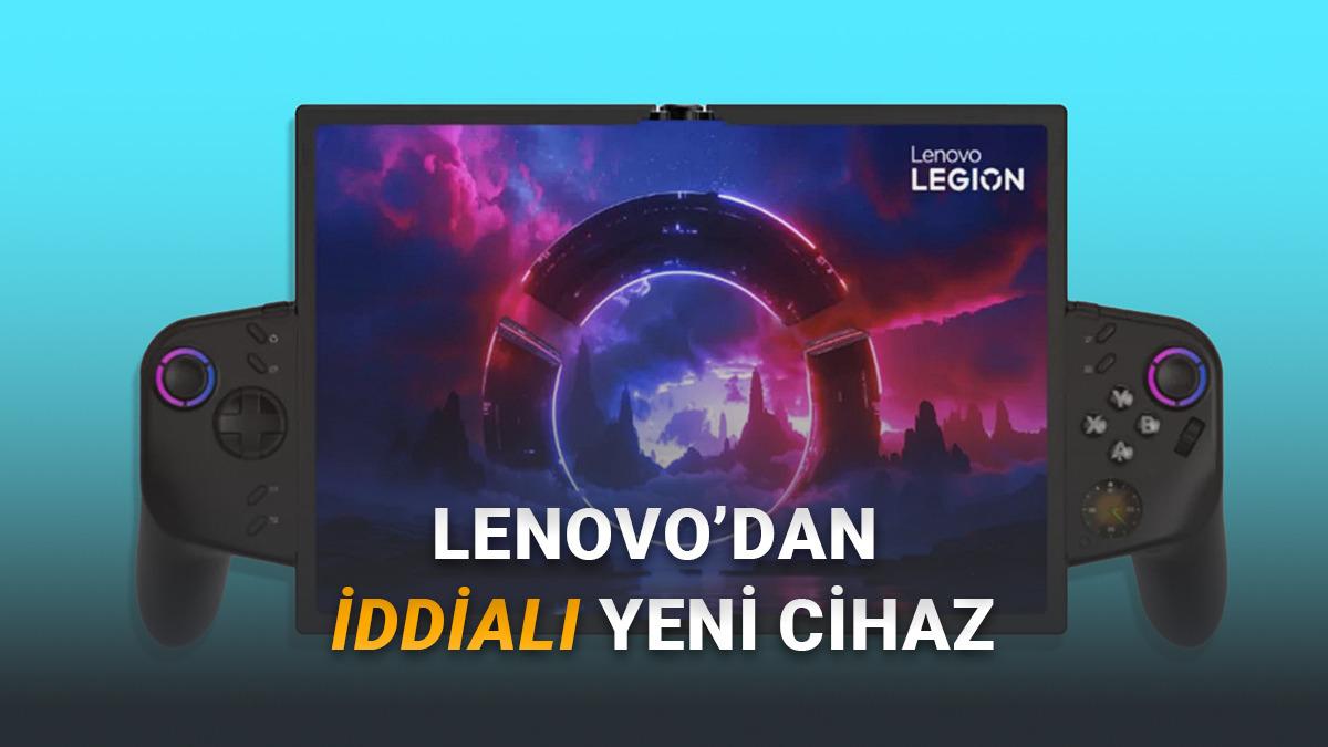 Lenovo’dan Katlanabilir El Konsolu "Legion Go Fold" Geliyor: Hem El Konsolu Hem Laptop Hem de Tablet!