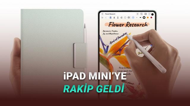iPad Mini Rakibi Huawei MatePad Mini Tanıtıldı: OLED Ekran, 50 MP Kamera ve Dahası...