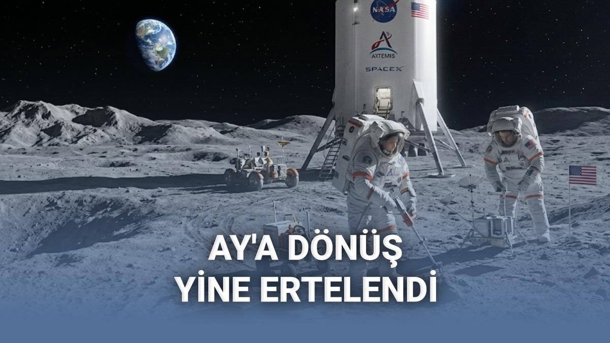 NASA, 2027'de Ay'a İnsan İndirmekten Vazgeçti