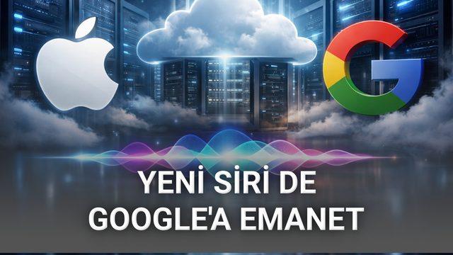 Apple Nihayet İnadı Bırakıyor: Yeni Siri, Google'ın Sunucularını Kullanabilir