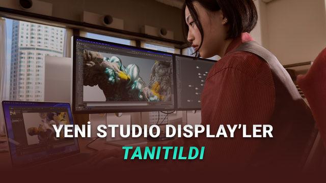 99 Bin TL'ye 60 Hz Ekran: Apple Yeni Studio Display ve Studio Display XDR’ı Tanıttı (Fiyatlar Dudak Uçuklatıyor)