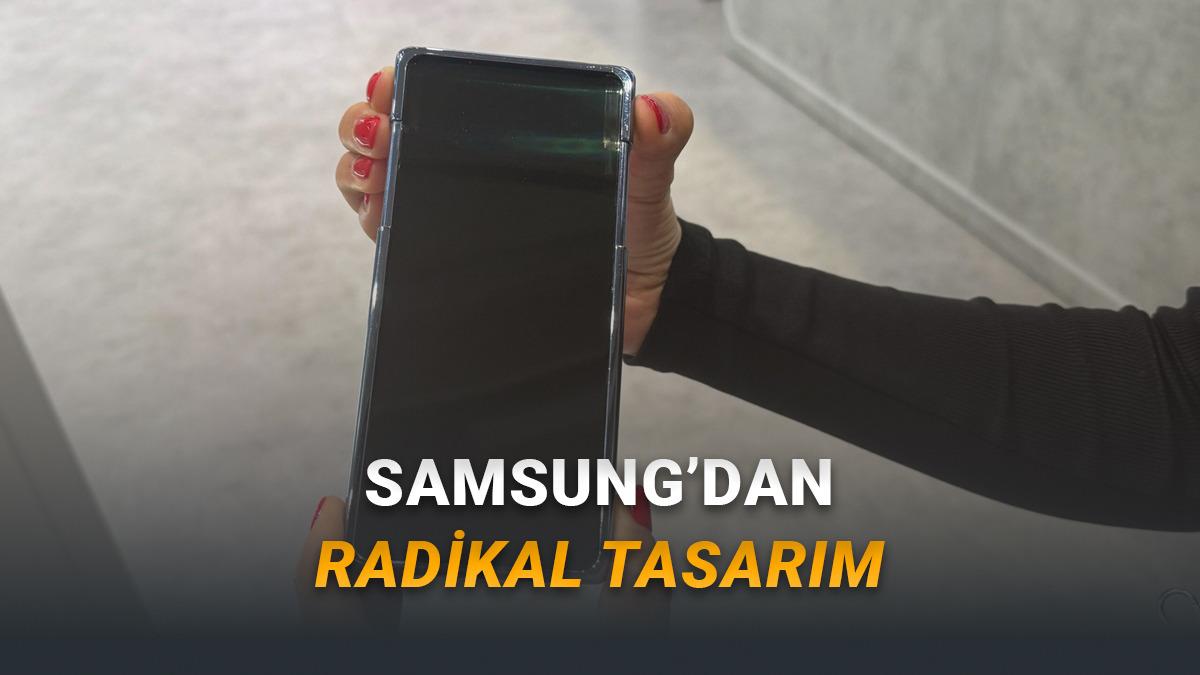 Samsung Yeni Kaydırılabilir Ekranlı Telefon Konseptini Tanıttı [Video]