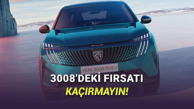 Peugeot'un Mart 2026 Fiyat Listesinde 3008'e Şok İndirimler!