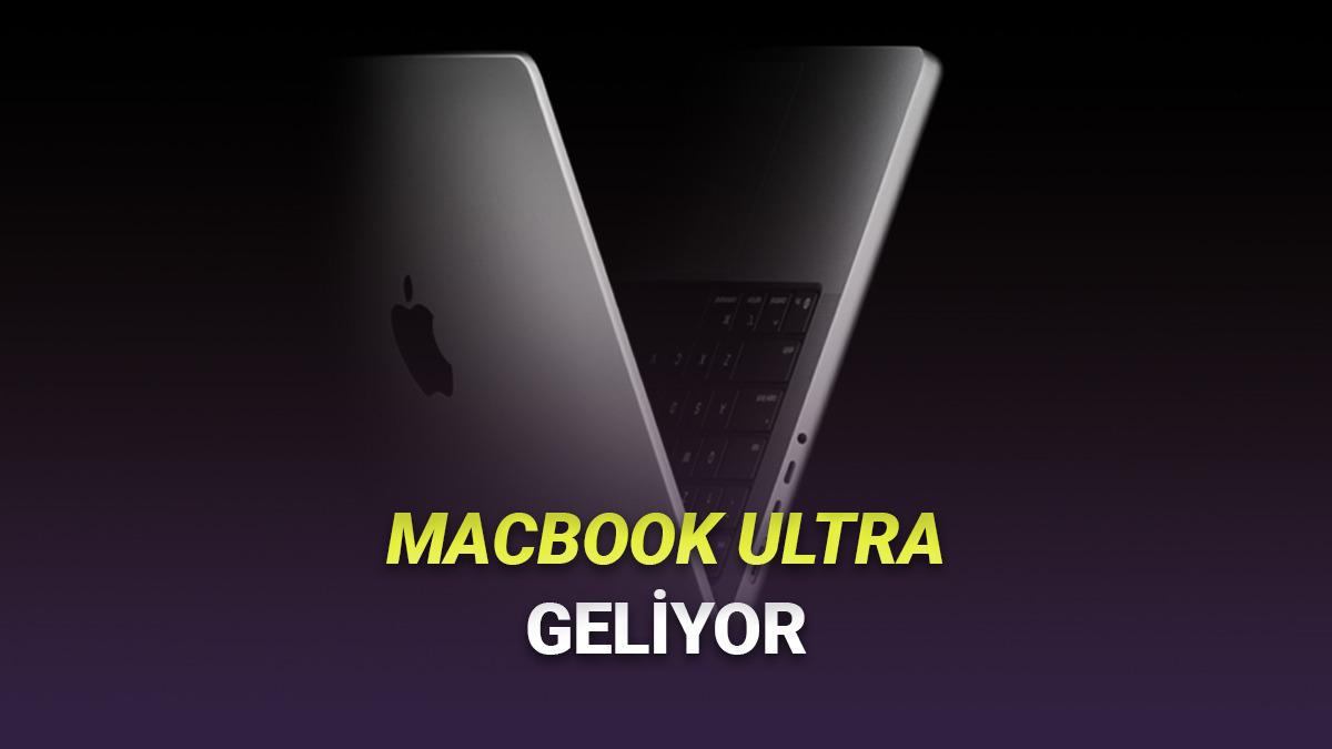 Apple, "MacBook Ultra" Geliştiriyor: OLED Panel, Dokunmatik Ekran ve Dahası