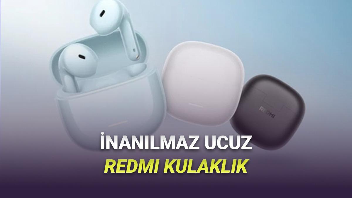 Bir Akşam Yemeği Parasına Alabileceğiniz 37 Saat Pil Ömürlü Kulaklık Redmi Buds 8 Active Tanıtıldı