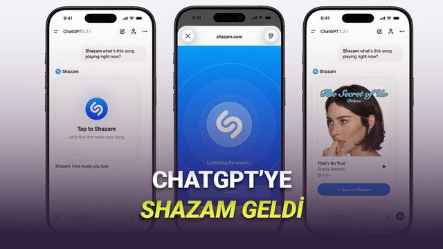 ChatGPT Artık Müzik Bulma Uygulaması Shazam ile Buluştu, Nasıl Kullanılır?