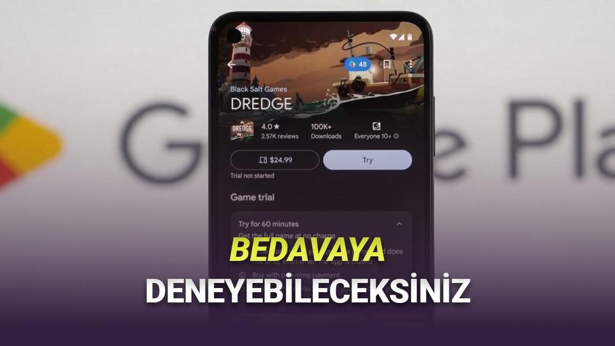 Google Play'deki Mobil Oyunları Satın Almadan Önce Bedavaya Deneyebileceksiniz