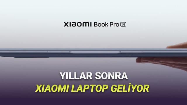 Xiaomi Yeni Book Pro 14 Laptopunu Tanıtır