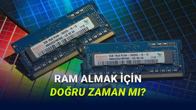 RAM Fiyatlarına Yönelik Yeni Araştırma: Fiyatlar Düşecek mi?