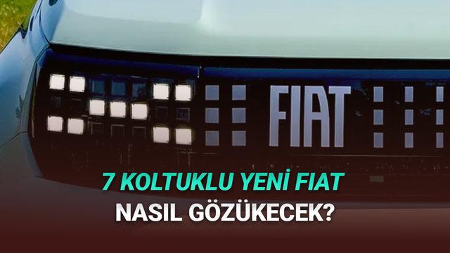 Fiat'ın 7 Koltuklu Yeni SUV Modelinin Tasarımı Ortaya Çıktı