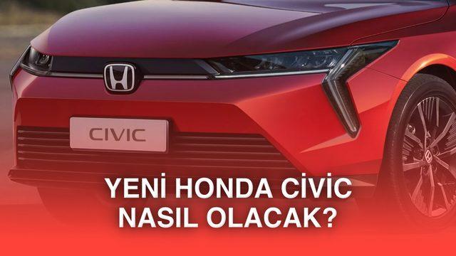 Yeni Honda Civic'in Muhtemel Tasarımı ve Özellikleri Ortaya Çıktı