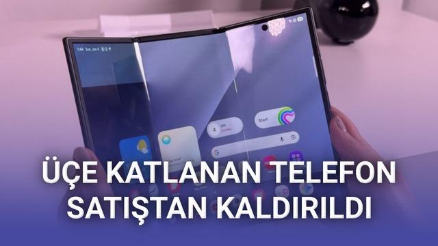 Samsung’un Üçe Katlanan Telefonu Galaxy Z TriFold, 3 Ayda Satıştan Kaldırıldı