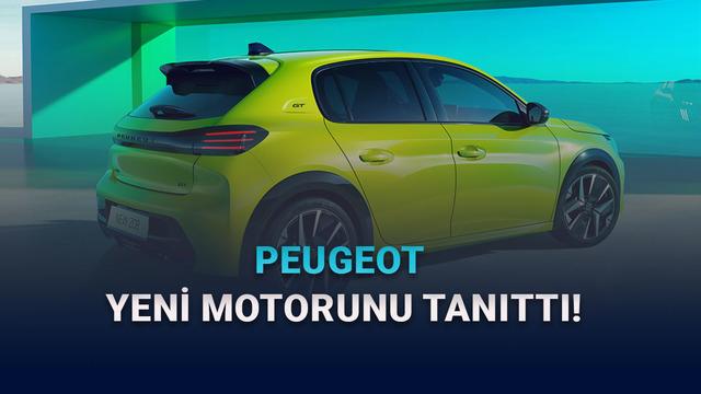 Peugeot'ün Yeni Turbo 100 Motorunu Tanıttı