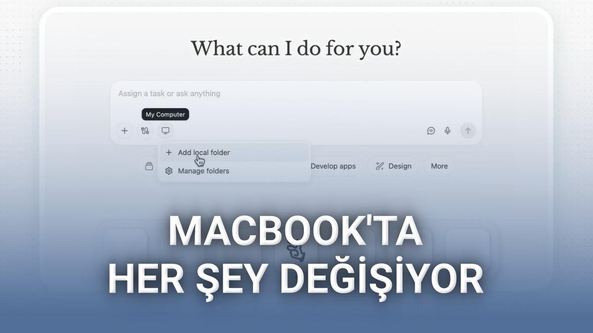 MacBook'ta Klavye Mouse Kullanma Devri Bitti: İşte Mac'leri Yapay Zekanın Kendisine Dönüştüren Uygulama