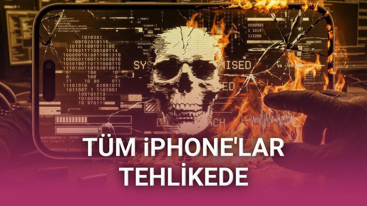 Yüz Milyonlarca iPhone'un Bir Tıklamayla Hack'lenebildiği Ortaya Çıktı