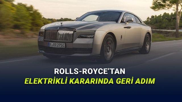 Rolls-Royce, Tamamen Elektrikli Otomobil Üretme Planında Geri Adım Attı (V12'ler Devam)
