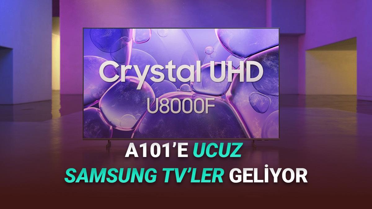 A101, Bu Hafta Ucuza 58 ve 50 İnçlik Samsung TV'ler Satacak