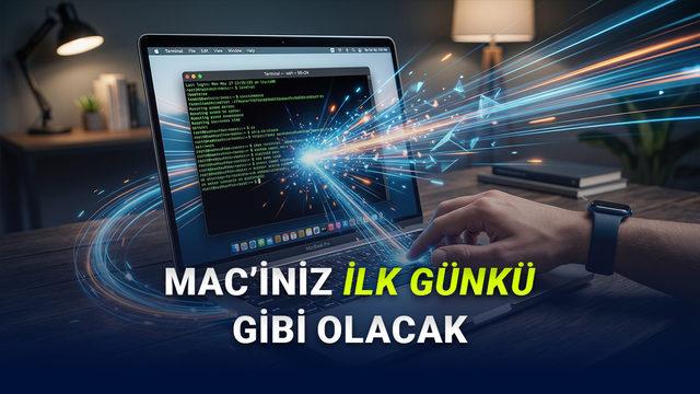 Mac'iniz Eskisinden Daha Yavaşsa Buraya: Mac'inizin Performansını Artıracak Terminal Komutları