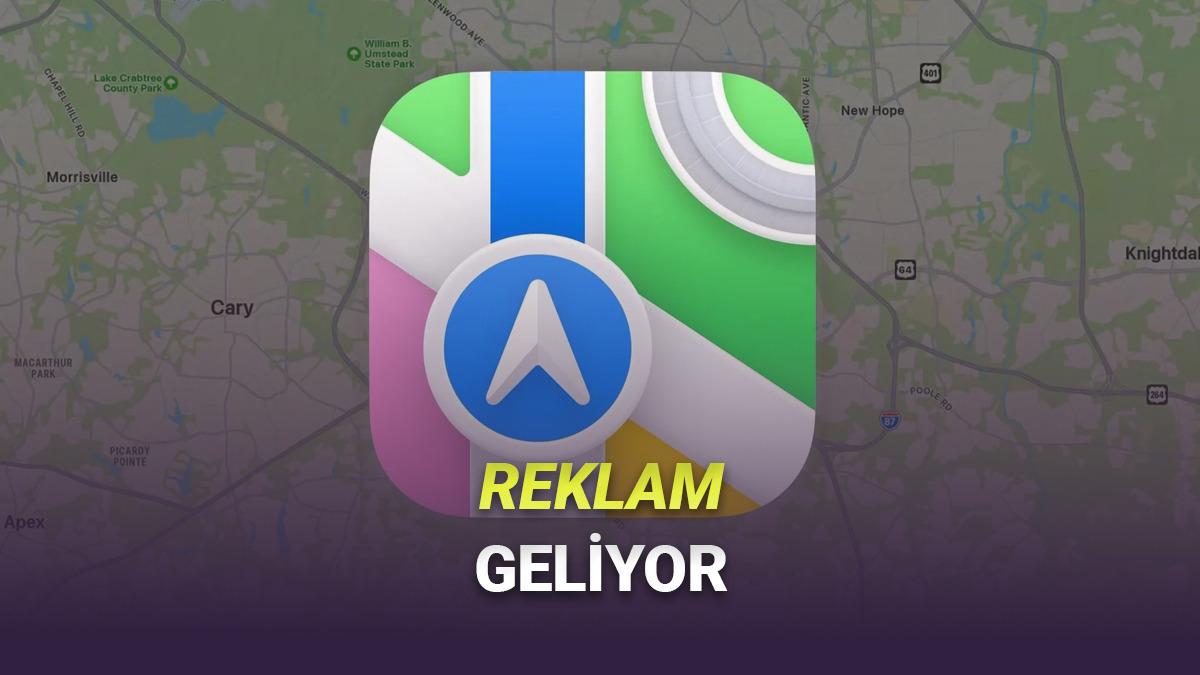 Apple'ın Harita Uygulamasına Reklamlar Geliyor! İşte İlk Bilgiler