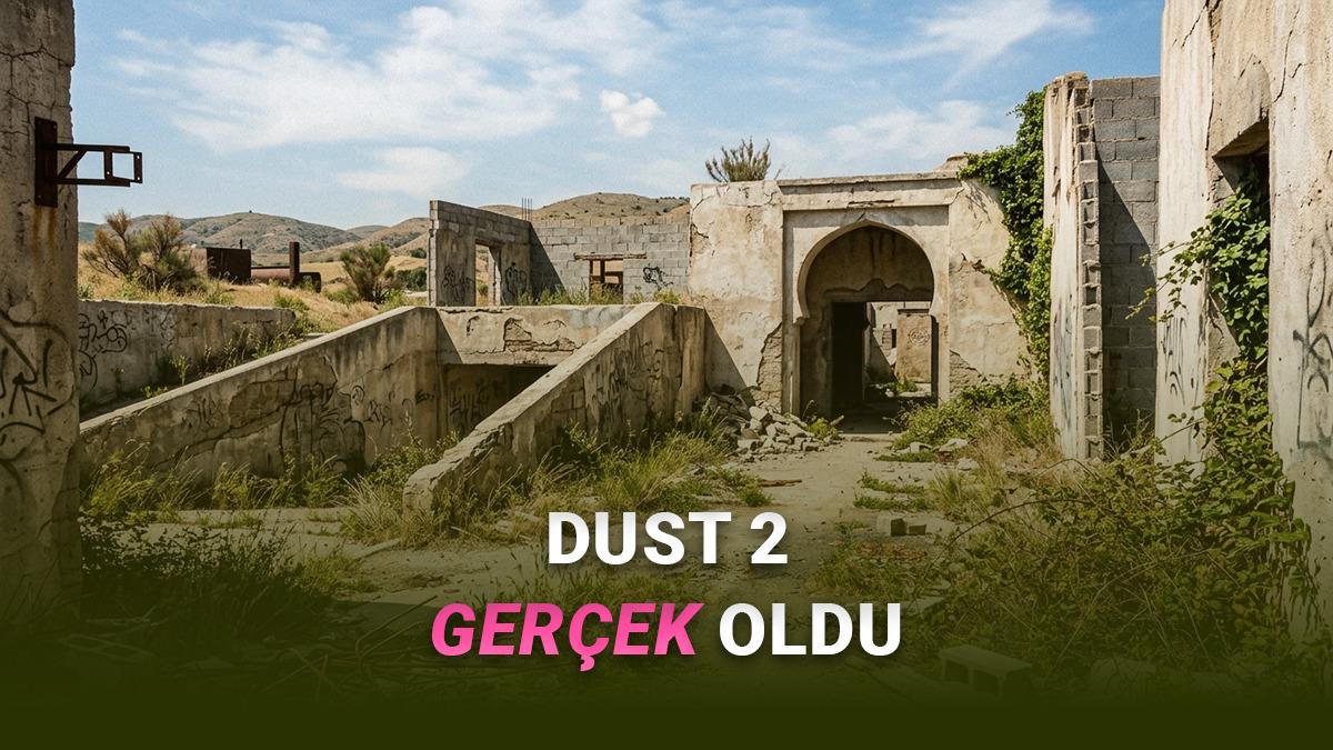Efsane Counter-Strike Haritası Dust 2'nin Birebir Kopyası İnşa Edildi: Tüyleriniz Diken Diken Olacak [Video]