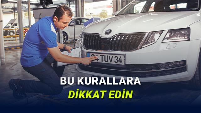 Araç Sahipleri Dikkat: TÜVTÜRK Yeni Plaka Kurallarını Paylaştı!